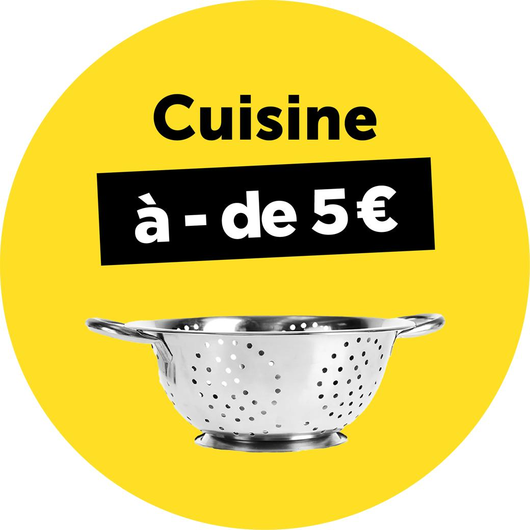 Cuisine à - de 5€