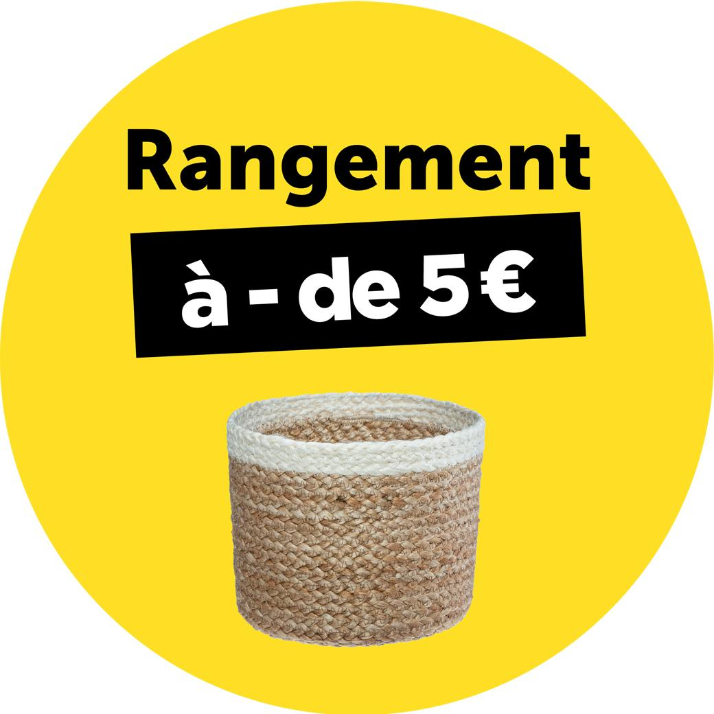 Rangement à - de 5€