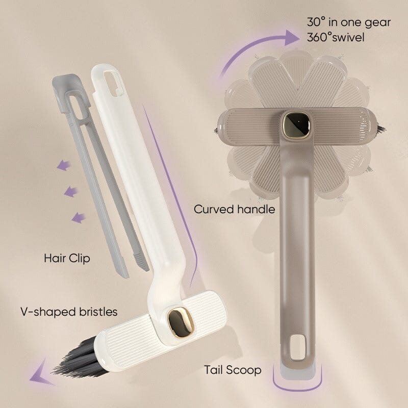 Brosse rotative multifonction : Nettoyage facile des recoins et fissures