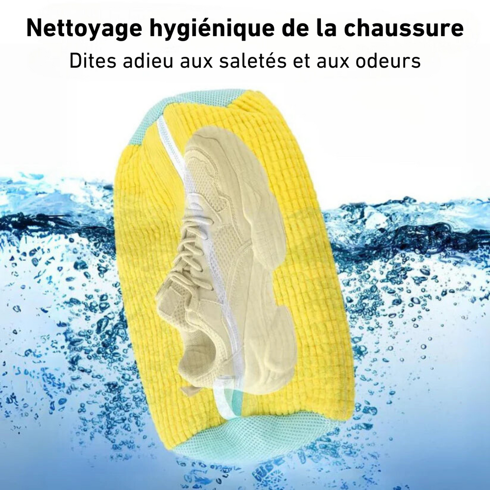 Sac de Lavage de Chaussures en Microfibres (+ Tendeurs de Chaussures Offerts)