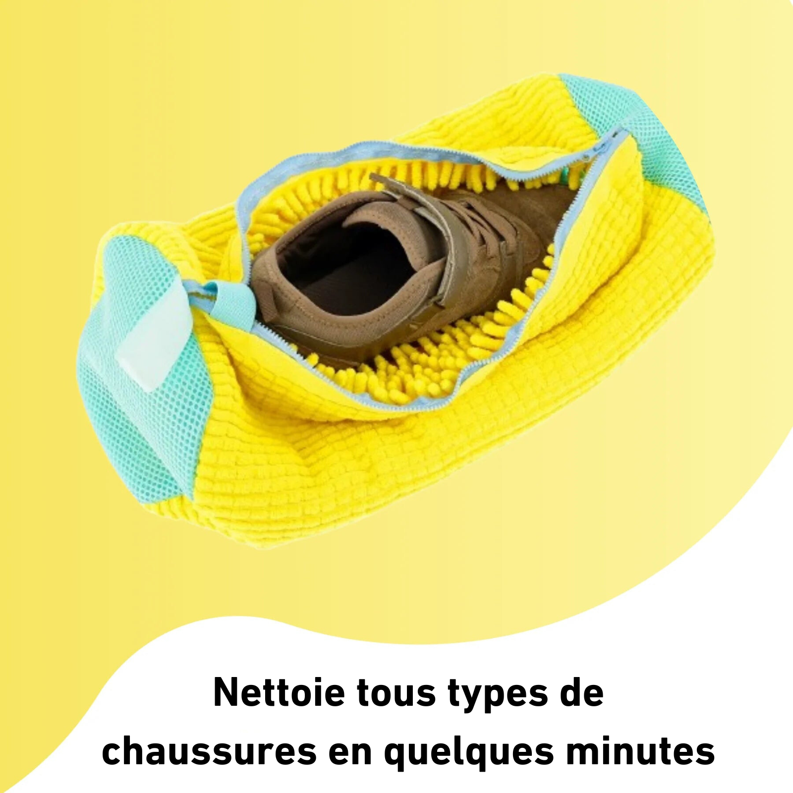 Sac de Lavage de Chaussures en Microfibres (+ Tendeurs de Chaussures Offerts)