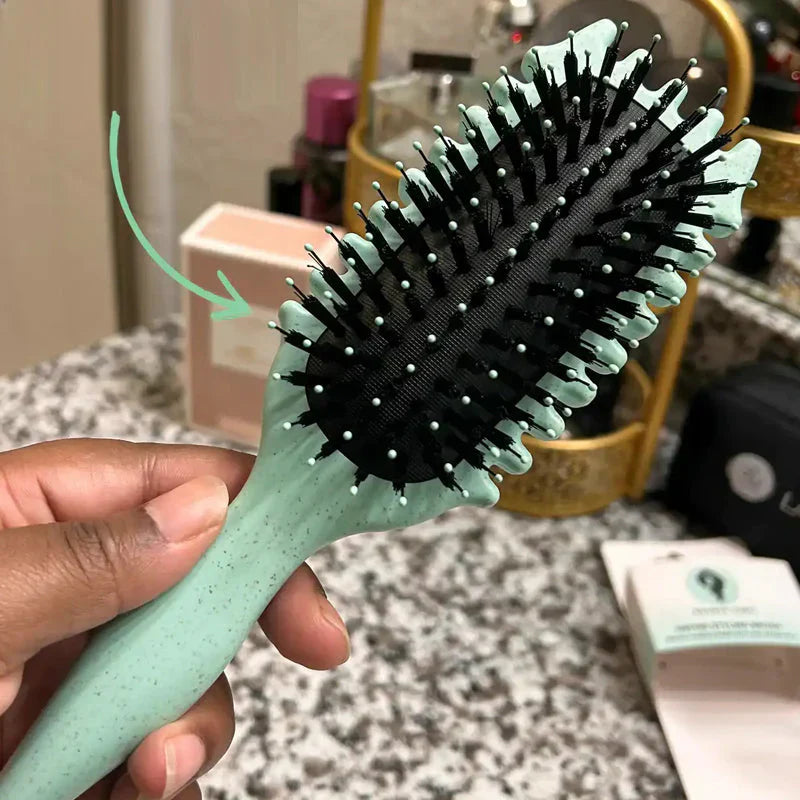 Brosse coiffante 3-en-1 - Brosse à cheveux n°1 de 2024 !