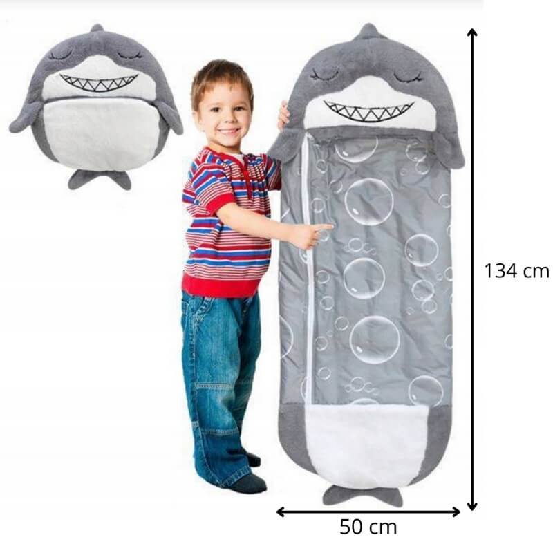 NapSack™ – Sac de couchage en peluche et oreiller pour enfants