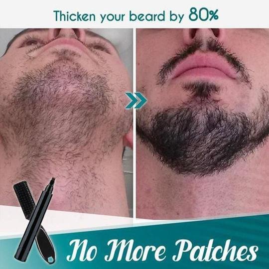 BeardSet™ Ensemble de remplissage de barbe étanche