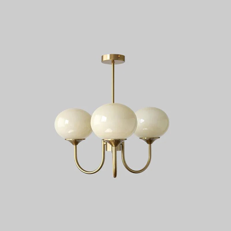 Lustre Macaron Design – L'Élégance Florale Suspendue