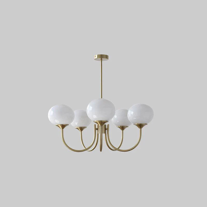 Lustre Macaron Design – L'Élégance Florale Suspendue