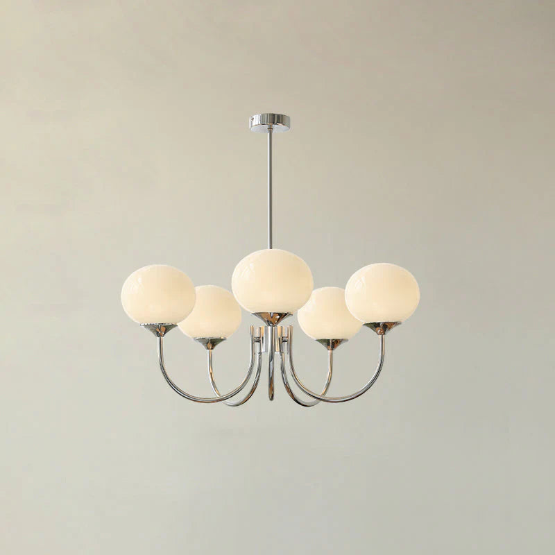 Lustre Macaron Design – L'Élégance Florale Suspendue