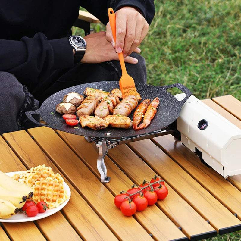 Réchaud à Gaz Compact et Pliable – L'Essentiel des Aventures en Plein Air