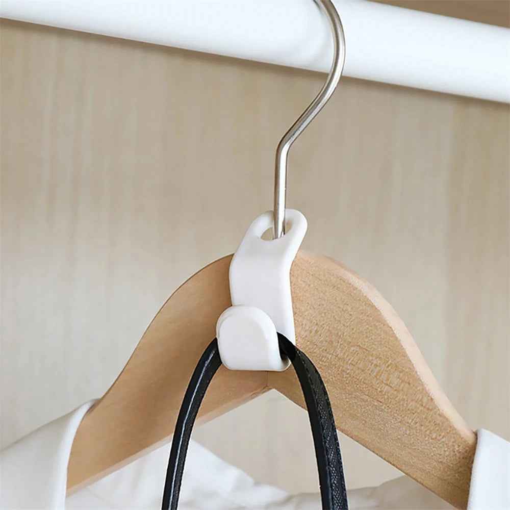 Mini Hanger for Wardrobe Connector Hangers Save Wardrobe Space Hook Up Cascading Plastic Coat Organizer Clothing Storage Home