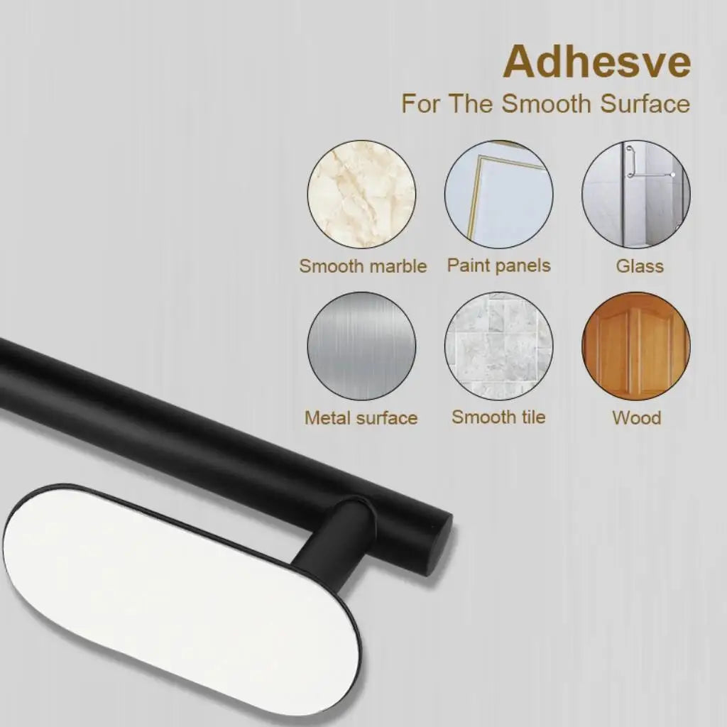 Stainless Steel Paper Towel Holder for Bathroom Kitchen No Punch Wall Mount Tissue Towel Roll Self Adhesive Toilet Storage Rack