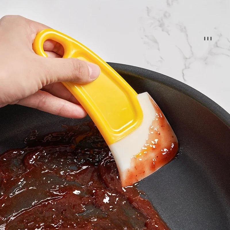 Spatule de Nettoyage en Silicone – Raclette Souple pour Poêles et Casseroles