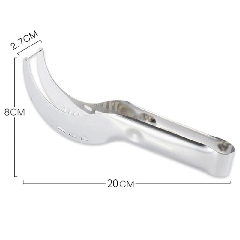 Cutter à Pastèque en Acier Inoxydable – Outil de Découpe en Forme de Moulin à Vent