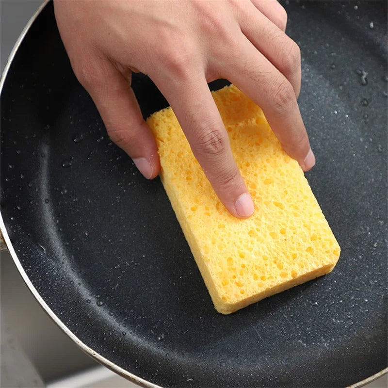 Kitchen wood pulp Melamine magic sponge Eraser For washing dishes Cooktop removes rust tableware Pan for home cleaning tools