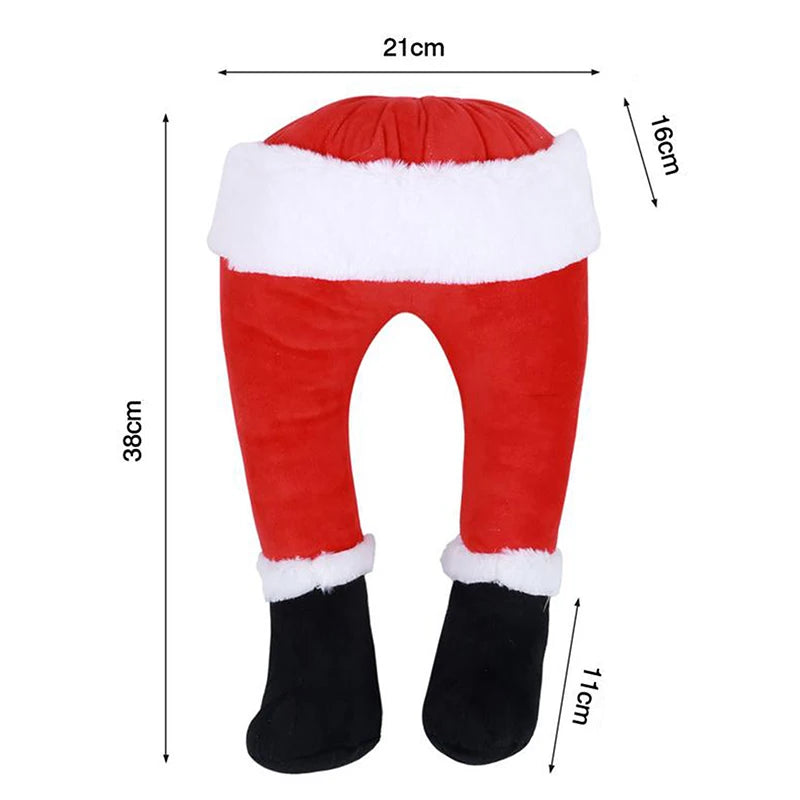 Jambes de Père Noël pour Sapin