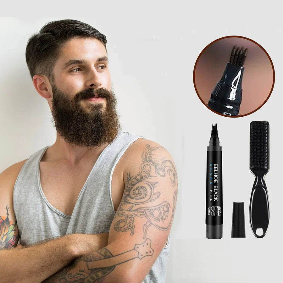 BeardSet™ Ensemble de remplissage de barbe étanche