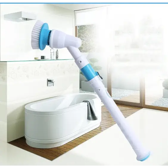 Brosse de Nettoyage Électrique Télescopique - TurboClean