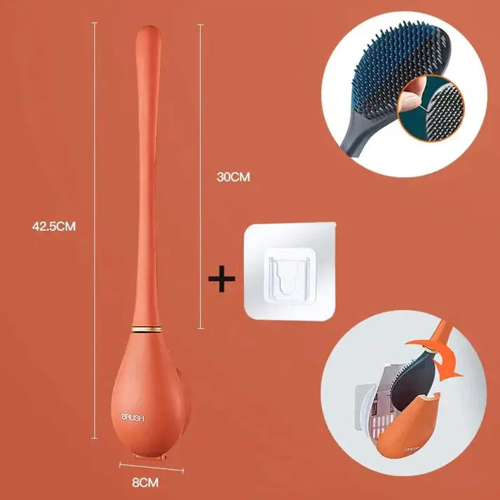 Brosse WC en Silicone élégante et hygiénique - SmartBrush