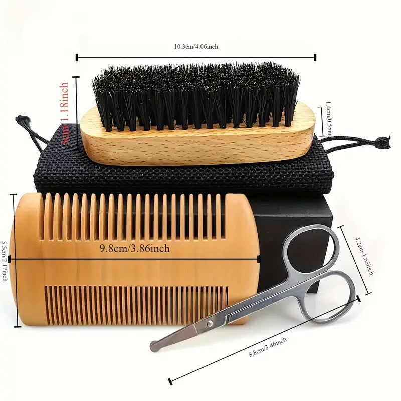 Kit de soins pour la barbe professionnel