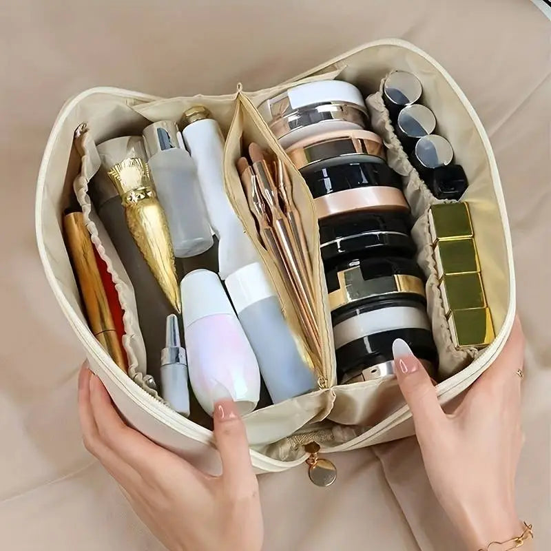 GlamourBox - Trousse de Toilette Élégante à Grande Capacité