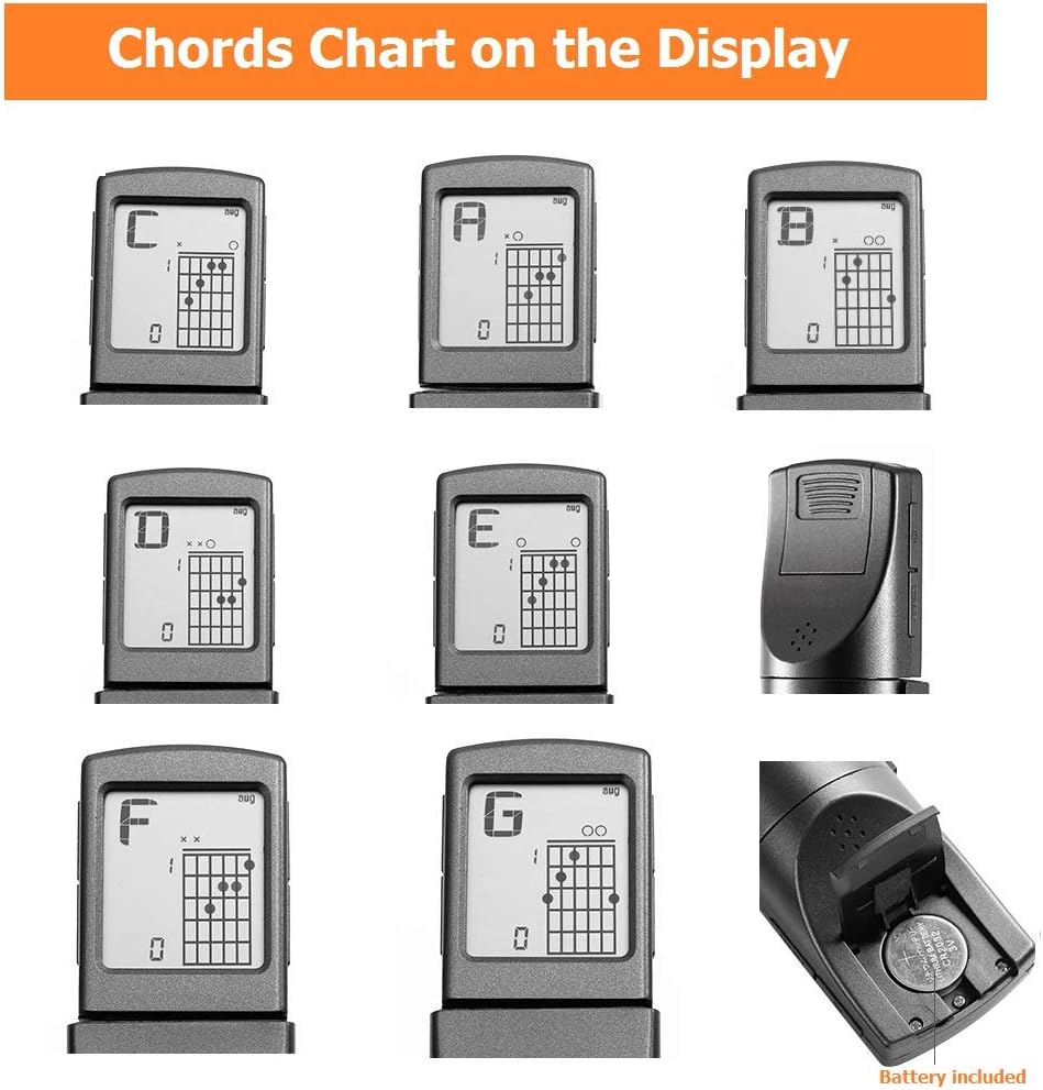 Entraîneur d'accords de guitare portable