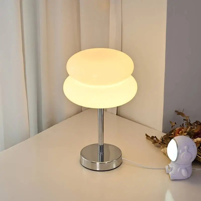 Lampe de Chevet Minimaliste en Verre : Charme Rétro & Élégance Intemporelle