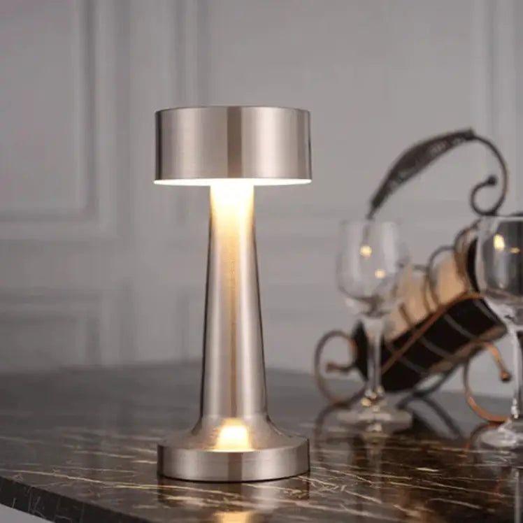 Lampe de Table LED RétroGold Chic