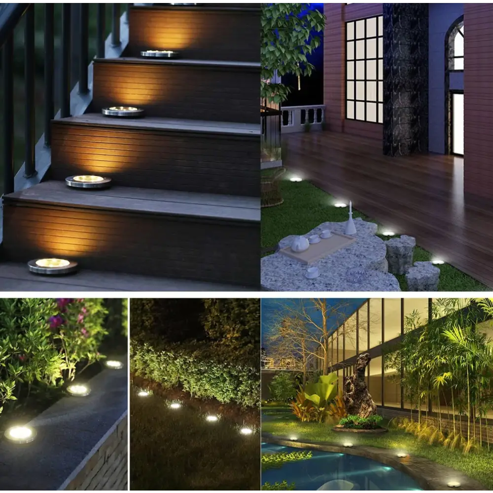 Lampes de Jardin Solaires LED sans fil