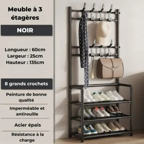 Meuble De Rangement 3-en-1