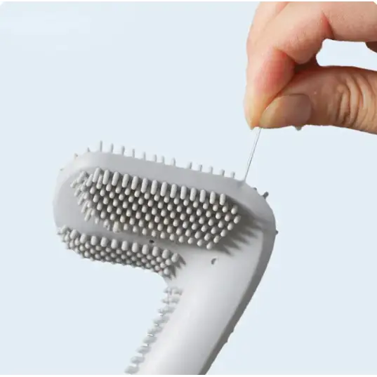 TriClean - Brosse de toilettes en Silicone Ultra-efficace (+Support Offert)